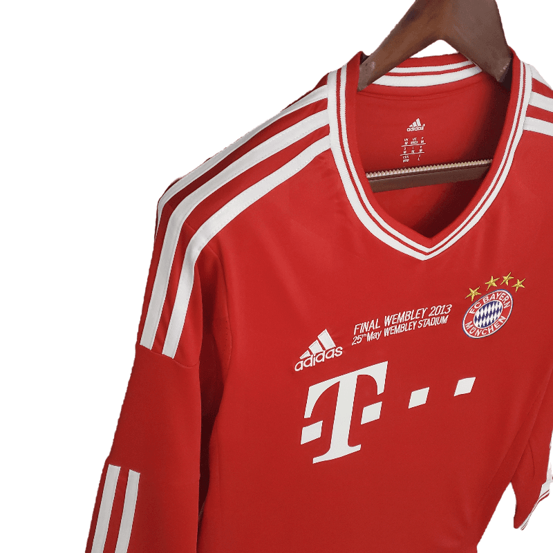 Bayern Munich Retro Long Sleeve 2013/14 Champions League Home (Free Personalisation)