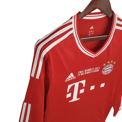 Bayern Munich Retro Long Sleeve 2013/14 Champions League Home (Free Personalisation)