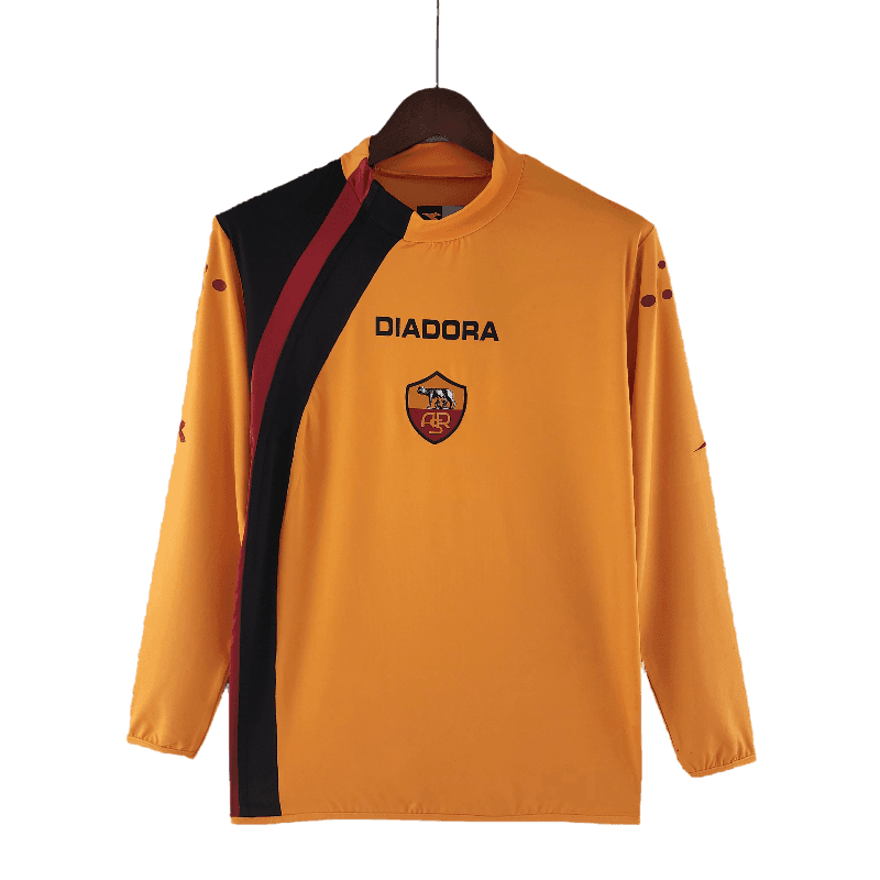 Rome Retro 2005/06 Long Sleeve Home (Free Personalisation)