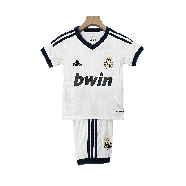 Real Madrid Retrro 12-13 Kids Home (Free Personalisation)