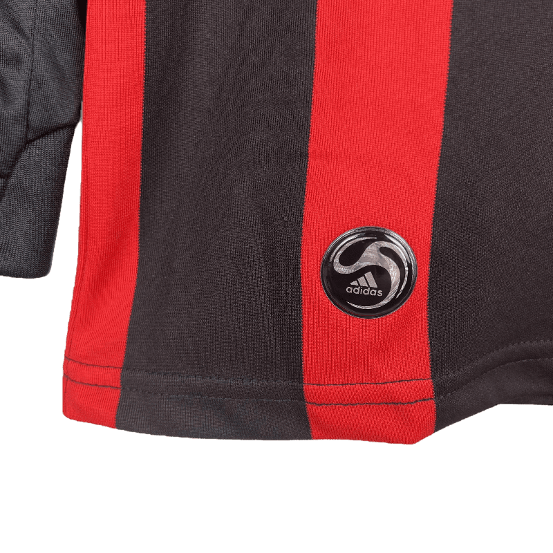 AC Milan Retro 2008/09 Long Sleeve Home (Free Personalisation)