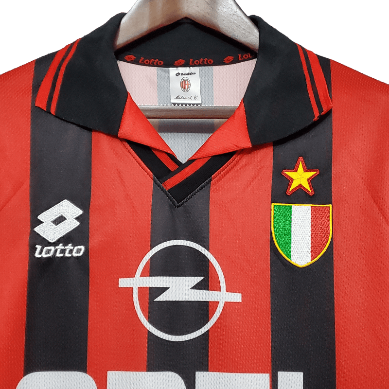 AC Milan Retro 1996/97 Home (Free Personalisation)