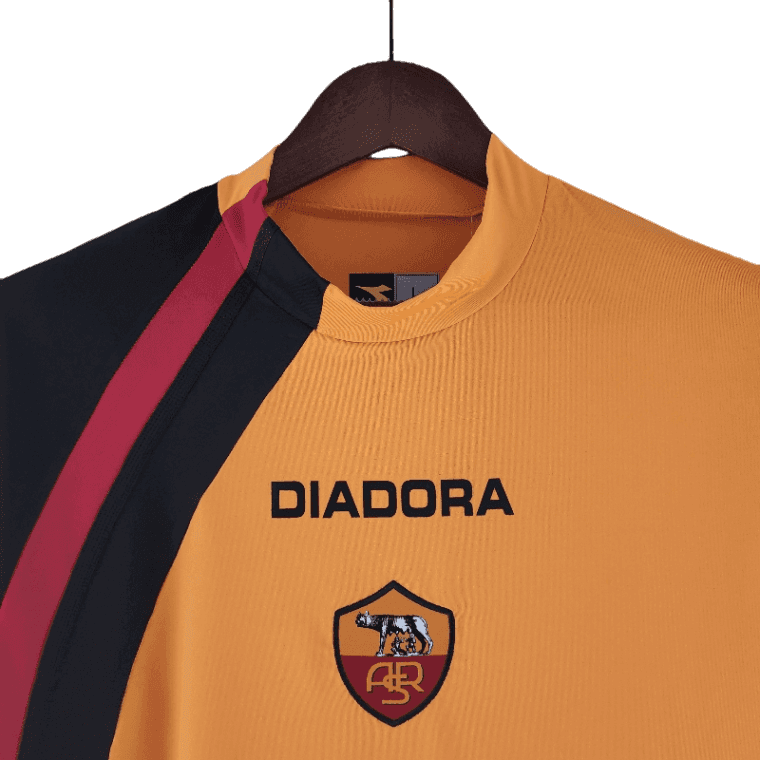 Rome Retro 2005/06 Long Sleeve Home (Free Personalisation)