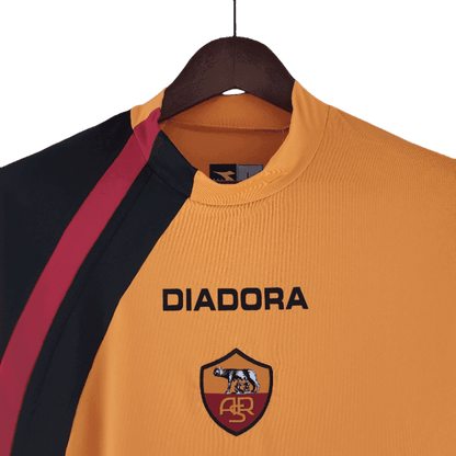 Rome Retro 2005/06 Long Sleeve Home (Free Personalisation)