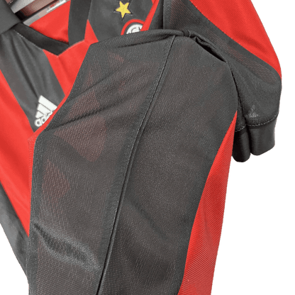 AC Milan Retro 1998/99 Home (Free Personalisation)