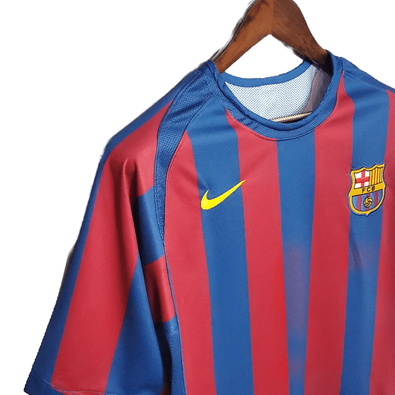 Barcelona Retro 06 UEFA Champions League Home (Free Personalisation)