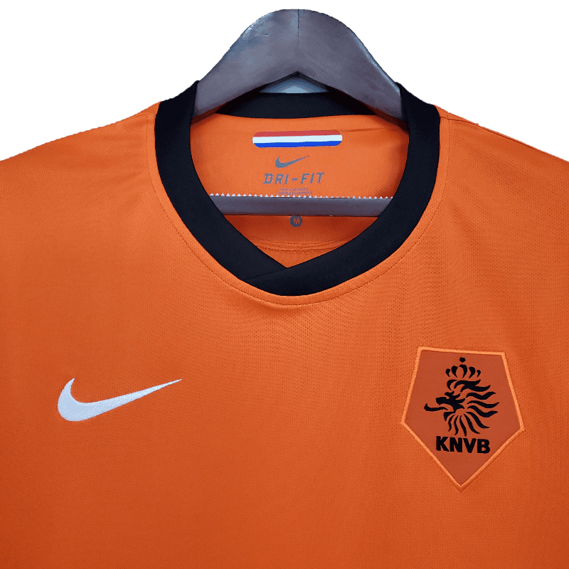 Netherlands Retro 2010 Home (Free Personalisation)