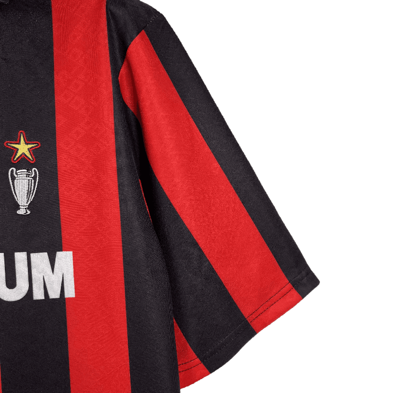 AC Milan Retro 1989/90 Home (Free Personalisation)