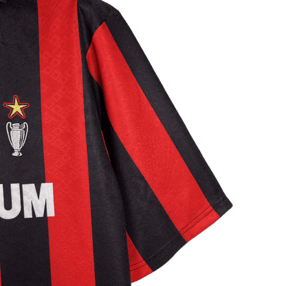 AC Milan Retro 1989/90 Home (Free Personalisation)