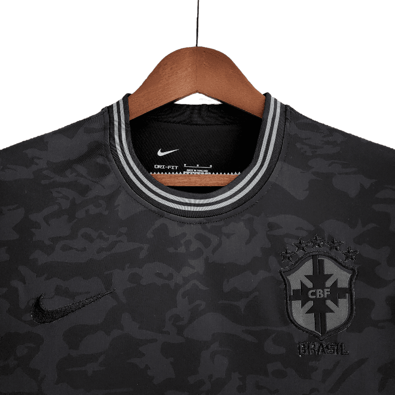 Brazil 2022 All Black (Free Personalisation)