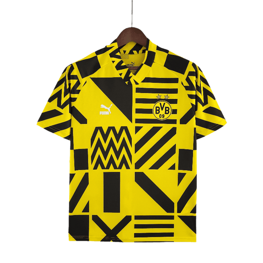 Dortmund 2022/23 Pre-Match Yellow Black (Free Personalisation)