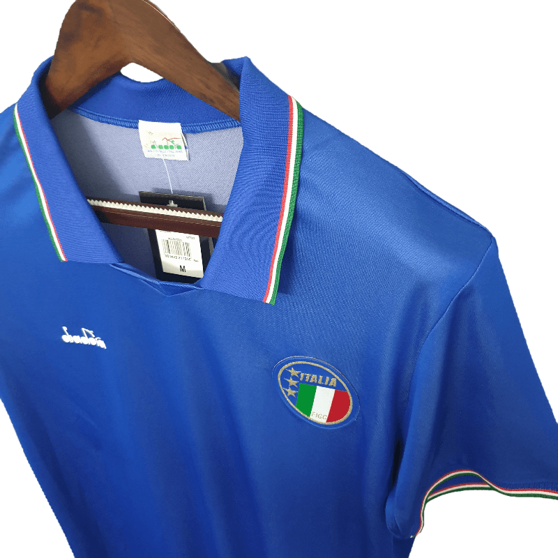 Italy Retro Shirt 1990 Home (Free Personalisation)
