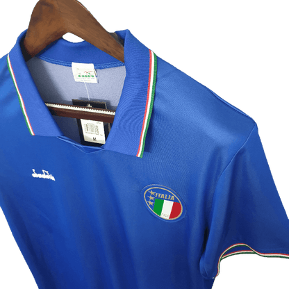 Italy Retro Shirt 1990 Home (Free Personalisation)