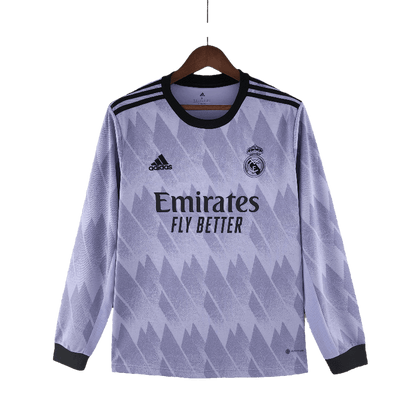 Real Madrid 2022/23 Long Sleeve Away (Free Personalisation)