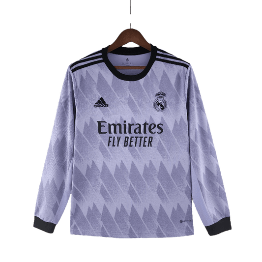 Real Madrid 2022/23 Long Sleeve Away (Free Personalisation)