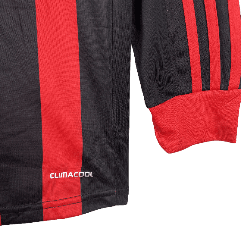 AC Milan Retro 2009/10 Long Sleeve Home (Free Personalisation)