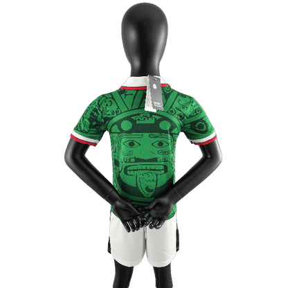 1998 Mexico Retro Kids Home Kit (Free Personalisation)