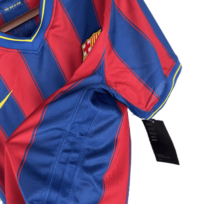 Barcelona Retro 09/10 Home (Free Personalisation)