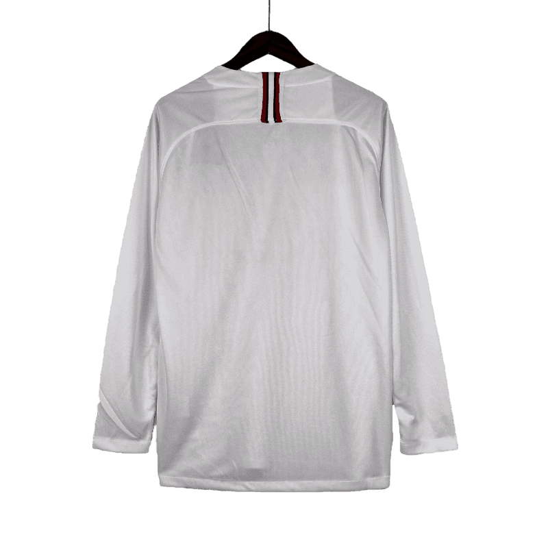 PSG Retro 2018/19 Long Sleeve White (Free Personalisation)