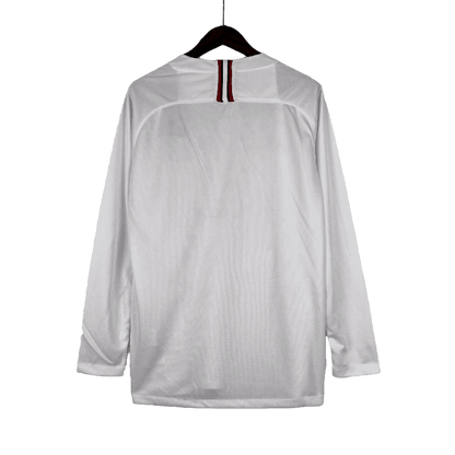 PSG Retro 2018/19 Long Sleeve White (Free Personalisation)