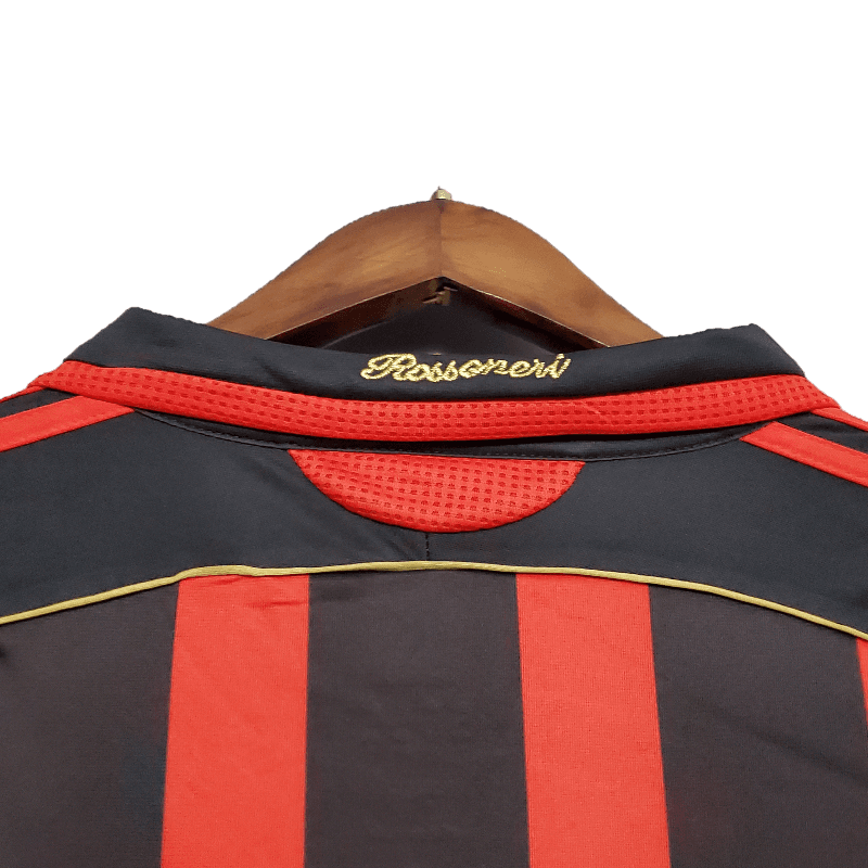 AC Milan Retro 06/07 Long Sleeve Home (Free Personalisation)