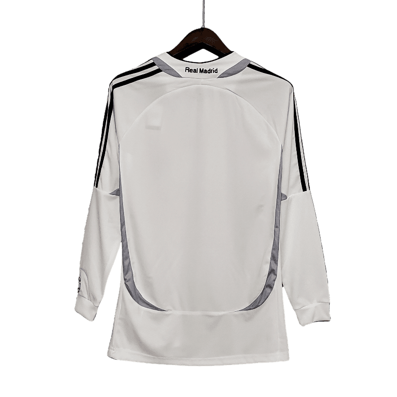 Real Madrid Retro Long Sleeve 2006/07 Home (Free Personalisation)