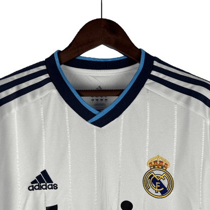Real Madrid Retro 2012/13 Long Sleeve Home (Free Personalisation)