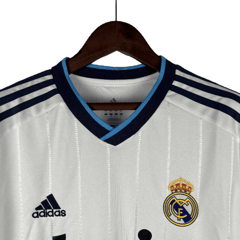 Real Madrid Retro 2012/13 Long Sleeve Home (Free Personalisation)