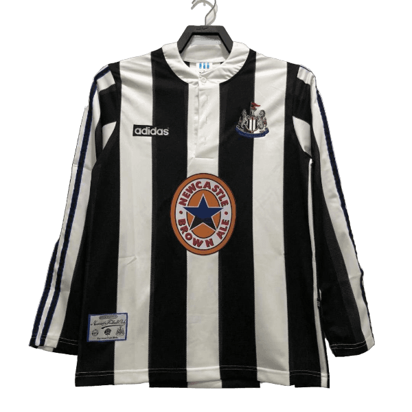 Newcastle Retro 95/97 Home Long Sleeve (Free Personalisation)