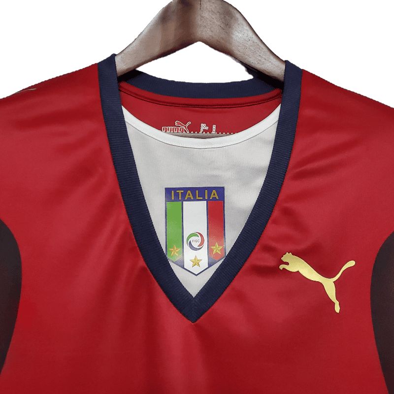 Italy Retro 2006 Red (Free Personalisation)