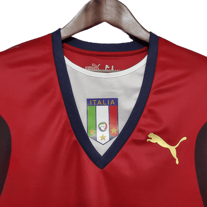 Italy Retro 2006 Red (Free Personalisation)