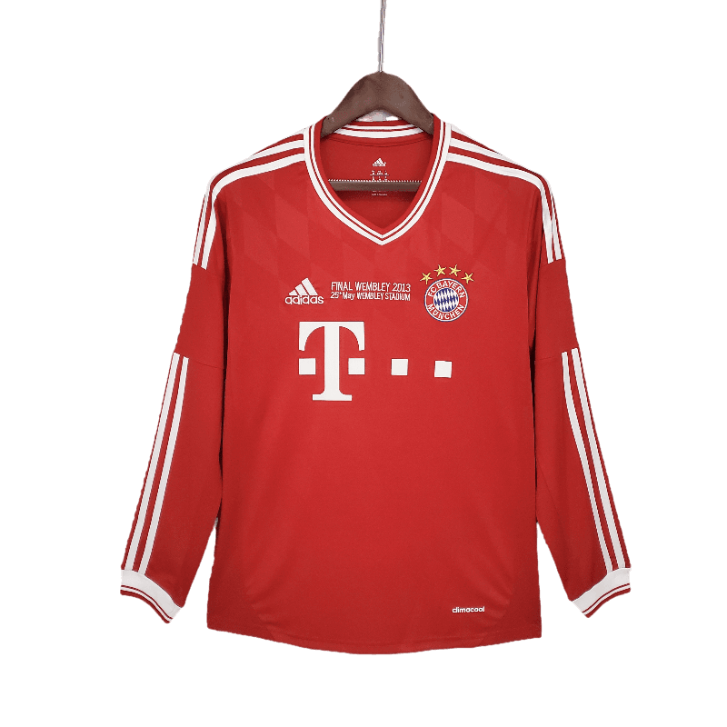 Bayern Munich Retro Long Sleeve 2013/14 Champions League Home (Free Personalisation)