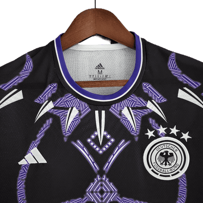 Germany 2022 Player Version Black Blue (Free Personalisation)