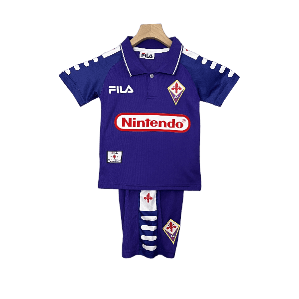Fiorentina Retro 1998 KIds Home (Free Personalisation)