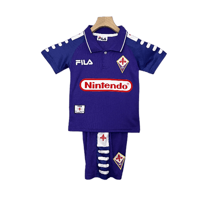 Fiorentina Retro 1998 KIds Home (Free Personalisation)