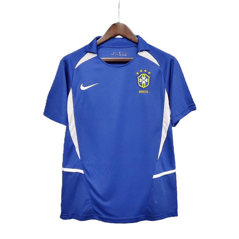 Brazil Retro 2002 Away (Free Personalisation)