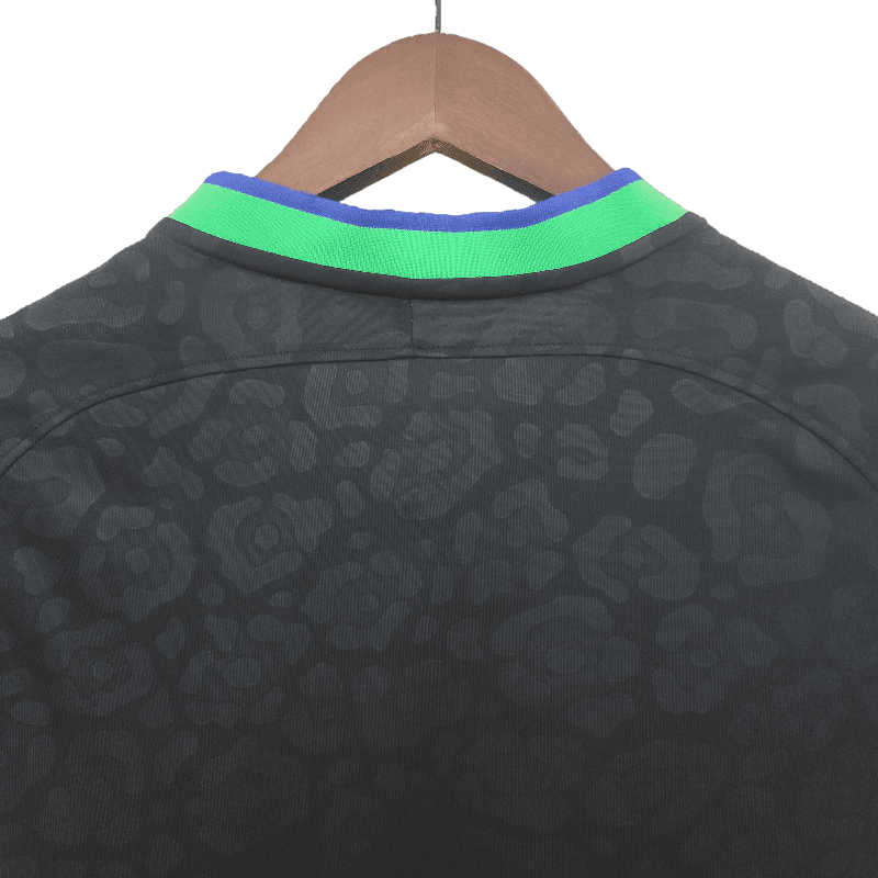Brazil 2022 Women Black (Free Personalisation)