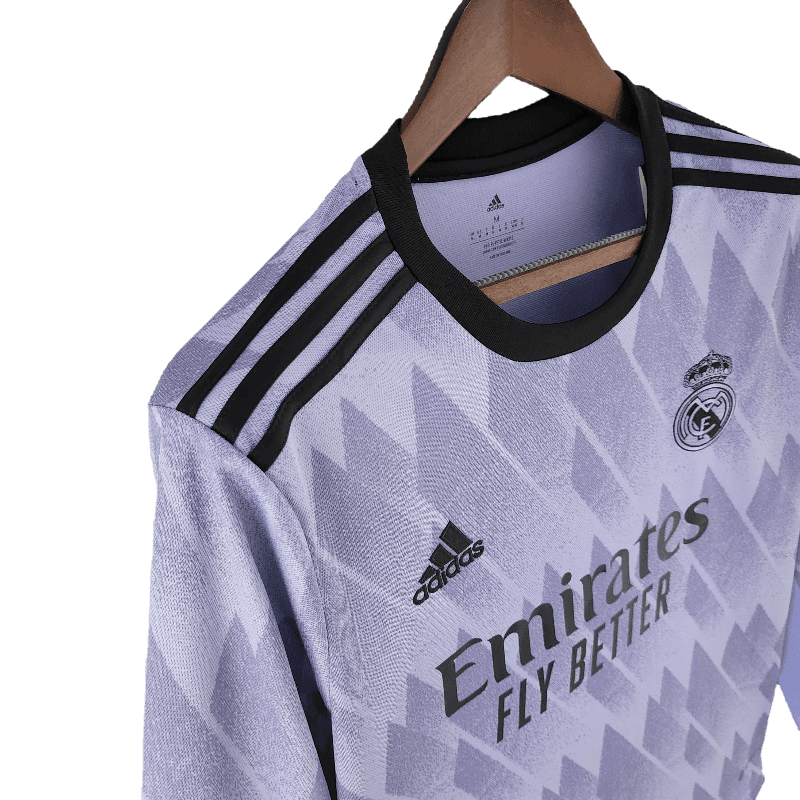 Real Madrid 2022/23 Long Sleeve Away (Free Personalisation)