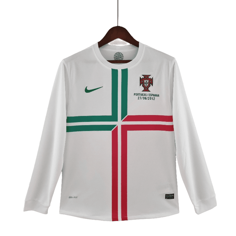 Portugal Retro 2012 Long Sleeve Away (Free Personalisation)