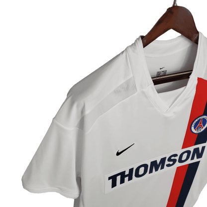 PSG Retro 2002/03 Away White (Free Personalisation)