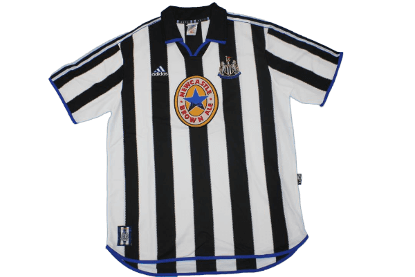 Newcastle REtro 99/00 Home (Free Personalisation)