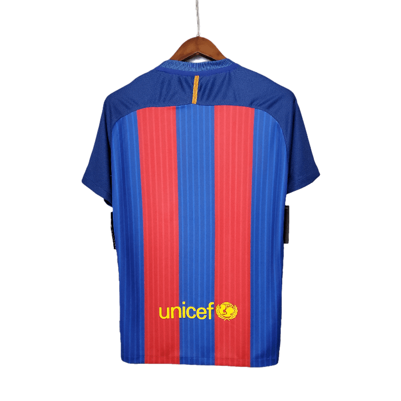 Barcelona Retro 16/17 Home (Free Personalisation)