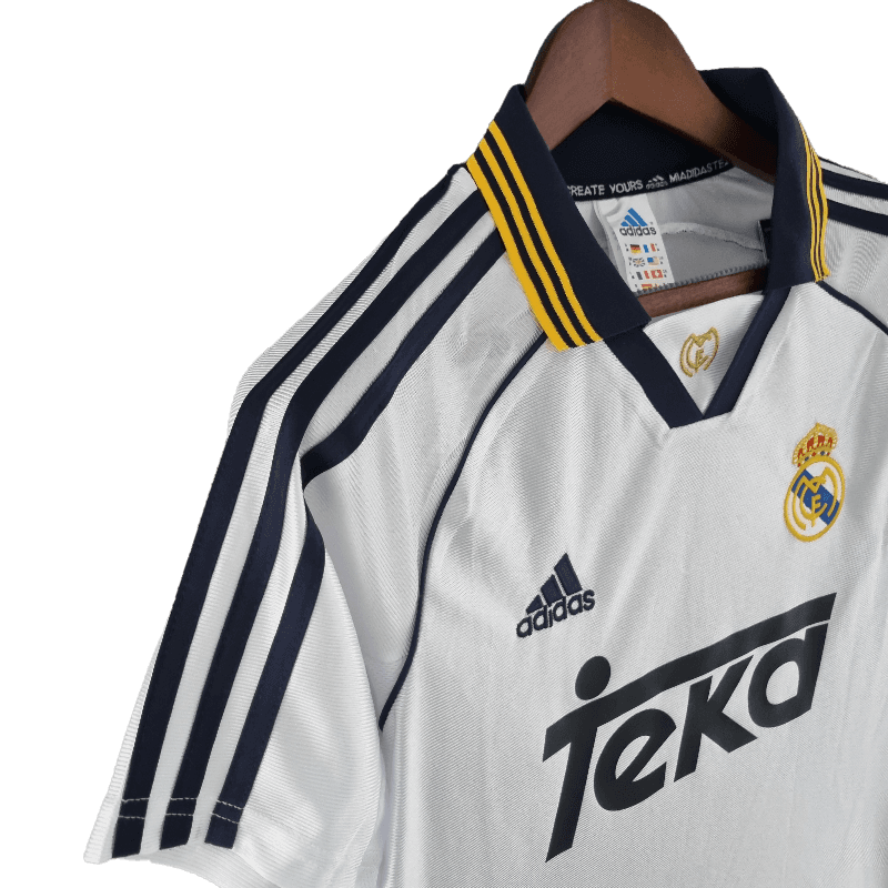 Real Madrid Retro 2000 Home (Free Personalisation)