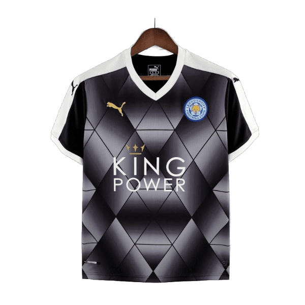 Leicester City Retro 15/16 Away Soccer (Free Personalisation)