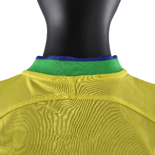 Brazil  2022 Kids World Cup Home (Free Personalisation)