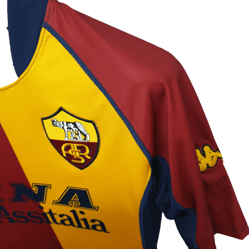Rome Retro 2001/02 Home (Free Personalisation)