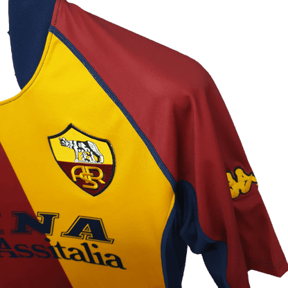 Rome Retro 2001/02 Home (Free Personalisation)