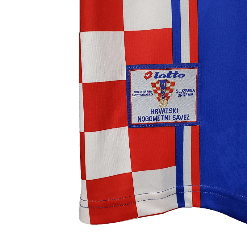 Croatia Retro 1998 Home (Free Personalisation)