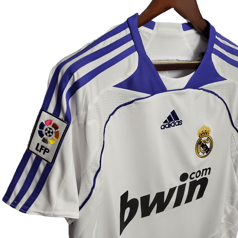 Real Madrid Retro 2007/08 Home (Free Personalisation)