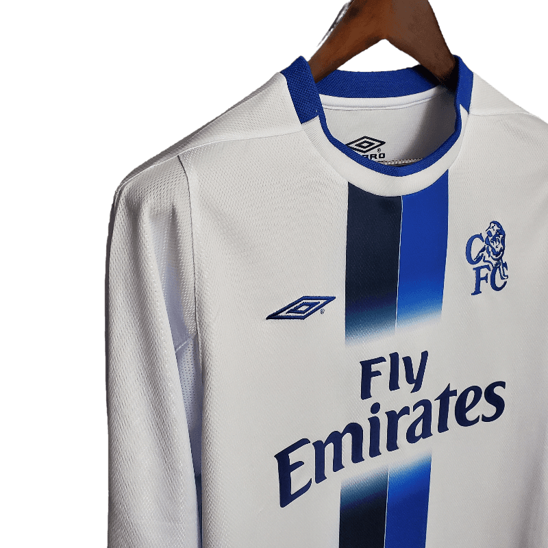 Chelsea Retro Long-Sleeved 2003/05 Away (Free Personalisation)